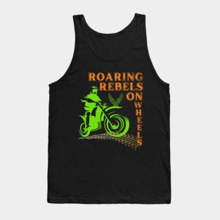 Roaring rebels on wheels Tank Top